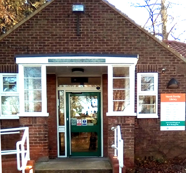 ferriby library entrance