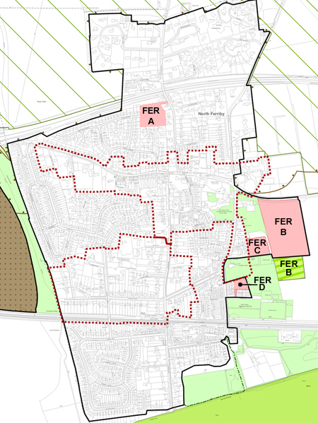 Ferriby allocation map