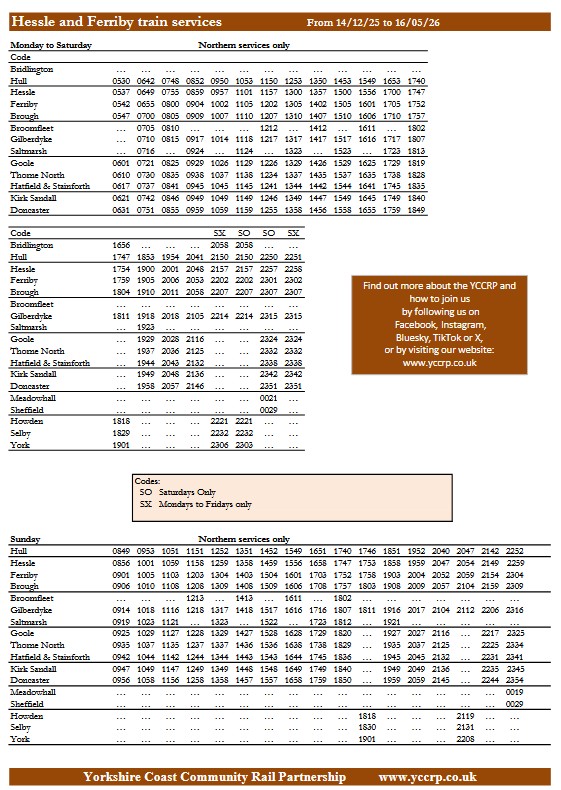 timtable part1